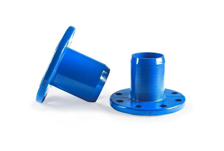 Króciec jednokołnierzowy FW DN100/110 żeliwo sferoidalne METAL-POL