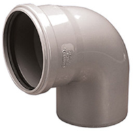 Kolano kanalizacyjne PVC 110/88