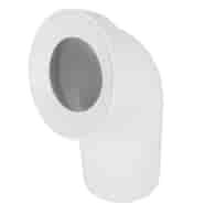 Kolano przyłączeniowe do WC 110 / 75 BIAŁE DES