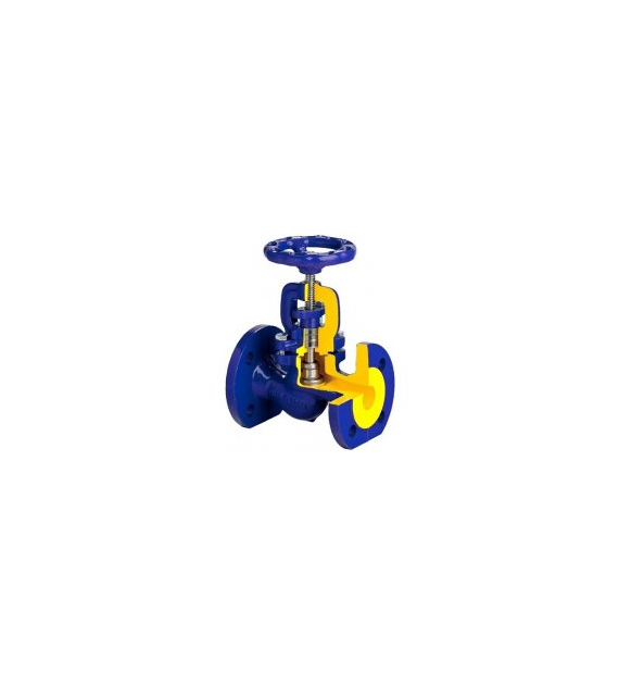 Zawór zaporowy prosty FIG.215A/01 DN 20 PN16
