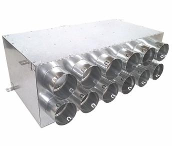 Rozdzielacz przelotowy dwurzędowy 12x75/200-OC bez uszczelek PRODMAX