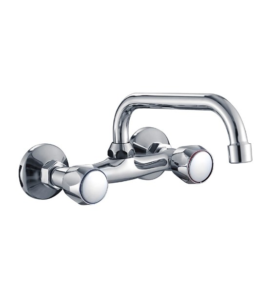 Bateria zlewozmywakowa, kuchenna, do zlewu ŚCIENNA C-25cm STANDARD VERDE DURO ARKA 06.04.C-25