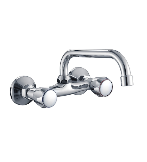 Bateria zlewozmywakowa, kuchenna, do zlewu ŚCIENNA C-25cm STANDARD VERDE DURO ARKA 06.04.C-25