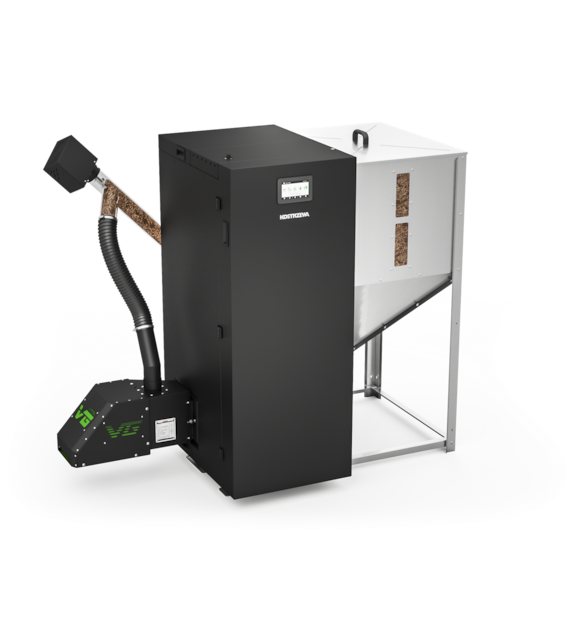 Kocioł na pellet TWIN BIO LUXURY NE 12kW KOSTRZEWA