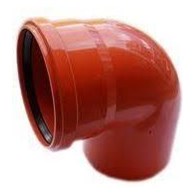 Kolano kanalizacyjne PVC-U 160/67 PLASTIMEX