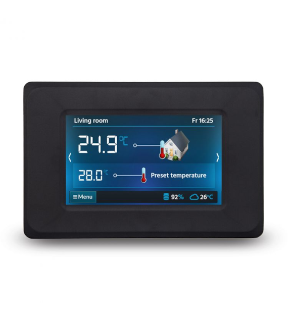 Panel pokojowy ESTER BL RF X80 wifi PLUM METALFACH