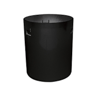 Rura PVC 425x375 teleskopowa, z uszczelką, kolor czarny (Basic 425 / Tegra 425) WAVIN