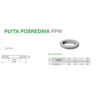 Płyta pośrednia PPW 980/500/100 na krąg fi 500