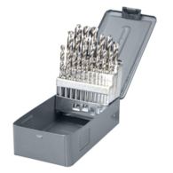 Wiertła do metalu HSS 25 sztuk szlifowane 1,0-13,0 co 0,5mm PROLINE