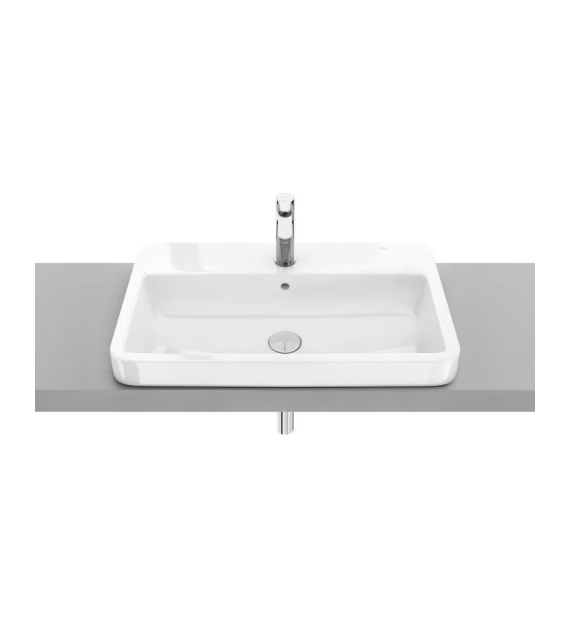 GAP ORIGINAL Umywalka blatowa 70x41cm z otworem na baterię ROCA