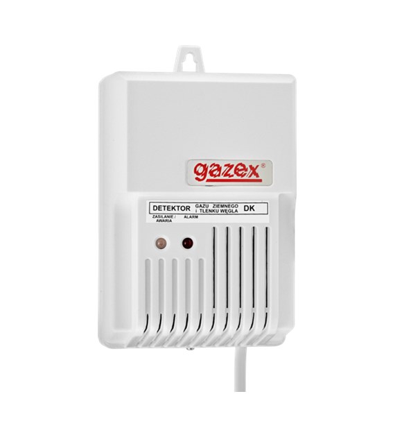 Domowy detektor gazu ziemnego DK-12.Z (sterowaniem zaworem), 230V