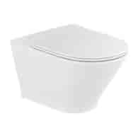 GAP ROUND ZESTAW Miska wc podwieszana Rimless + deska wolnoopadajaca slim duroplast