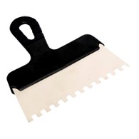 Szpachla 250 mm nierdzewna fasadowa ząb 6 x 6 uchwyt z tworzywa INSTAR