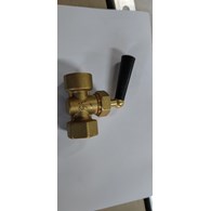 Kurek manometryczny 2 drogowy, mosiężny 1/2  TERVO