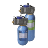 Demineralizator do inst. grzew. i chłod. butla 7L + flansza 3200 DN15,(wydatek do 8750 litrów/1 st dH)
