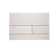 Przycisk spłukujący podwójny do WC TECEsquare II 220 x 150 x 3 mm z metalu stal szczotkowana