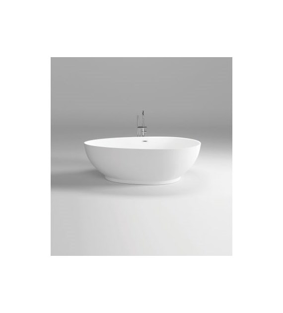 Bravat BT wanna wolnostojąca 180x90 cm akrylowa biała BT301
