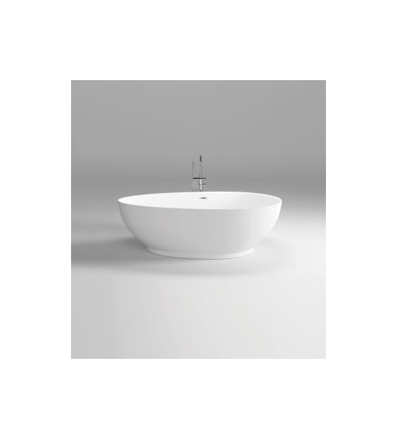 Bravat BT wanna wolnostojąca 180x90 cm akrylowa biała BT301