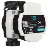 Pompa elektroniczna C.O. 25/60 130MM TITANIO ARKA