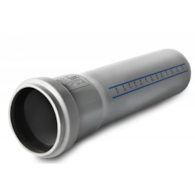 Rura HTplus HTEM z kielichem PP 110 mm 0.315 m szara