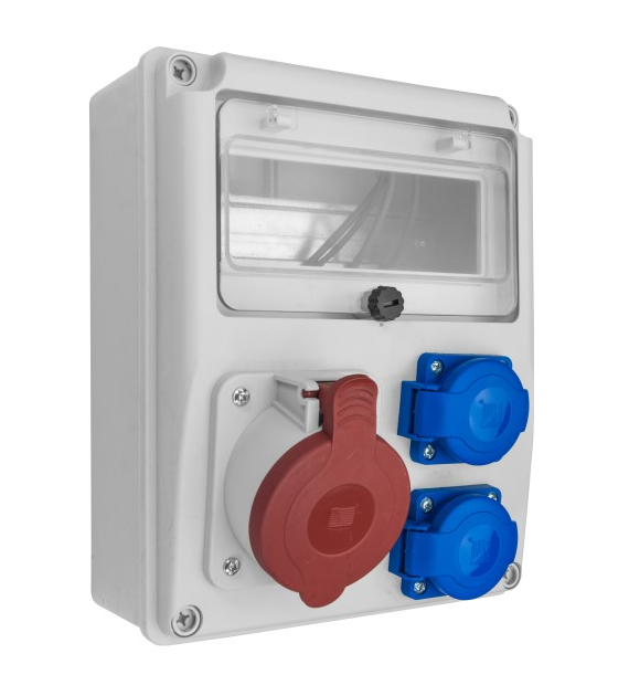 Rozdzielnica R-BOX 1x32/5, 2x230V 8S