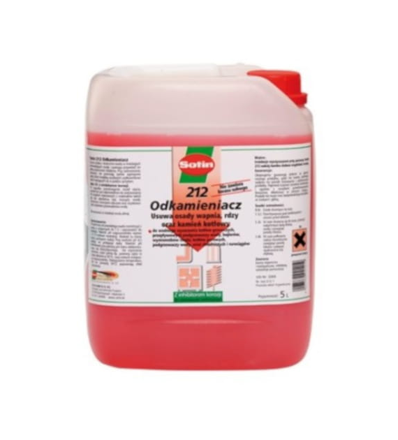 Odkamieniacz do kotłów i podgrzewaczy 5L 212-5 SOTIN