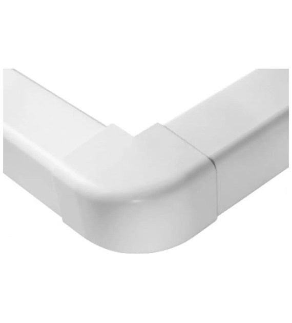 Kolano zewnętrzne 110x75 BIAŁY 1206AE-W ARTIPLASTIC