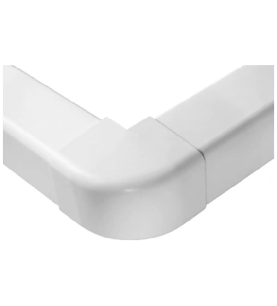Kolano zewnętrzne 110x75 BIAŁY 1206AE-W ARTIPLASTIC