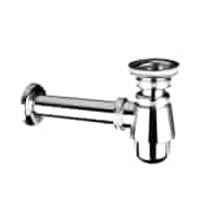 MCALPINE Syfon umywalkowy butelkowy  niski  11/4 x32mm CHROM
