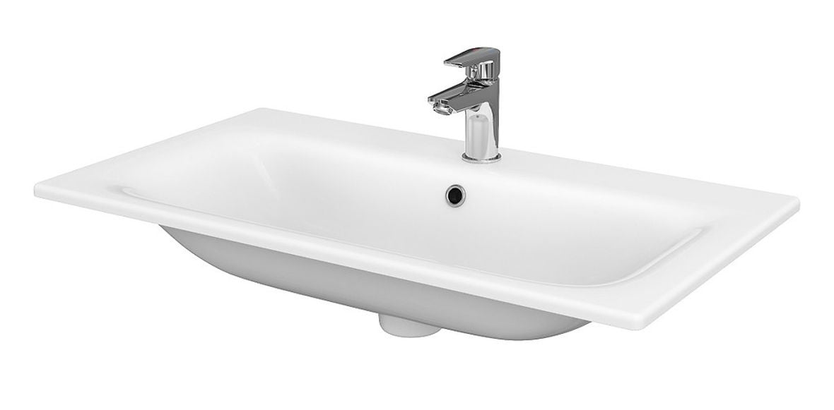 Umywalka Wpuszczana W Blat Moduo 80 Box MODUO CERSANIT