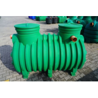 Zbiornik na deszczówkę 2m3 HDPE R z filtrem jednopłaszczowy