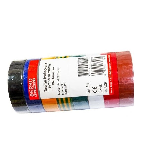 Taśma elektrolizolacyjna 19x20mm ERKO