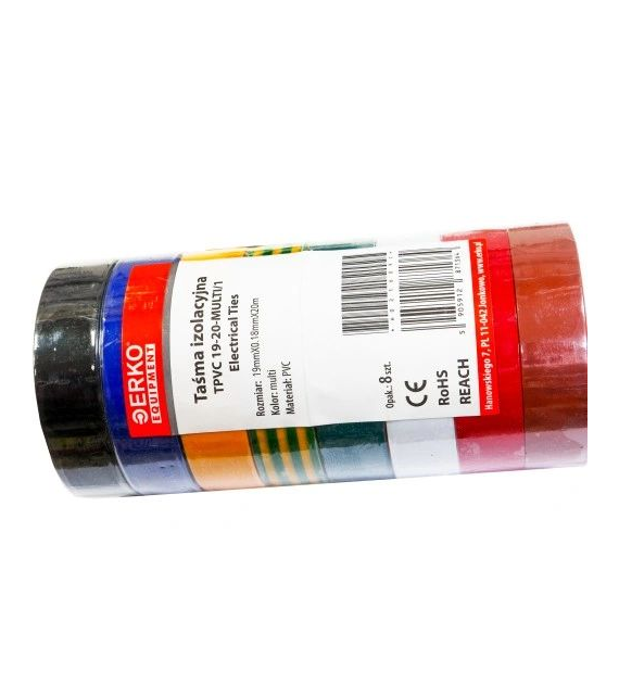 Taśma elektrolizolacyjna 19x20mm ERKO