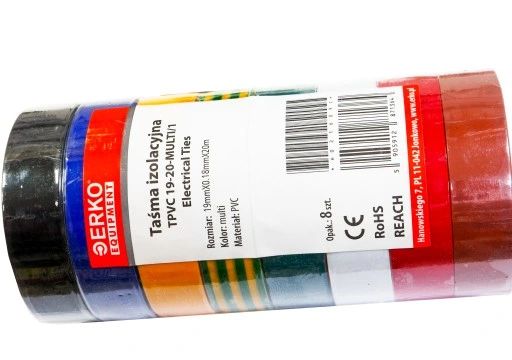 Taśma elektrolizolacyjna 19x20mm ERKO