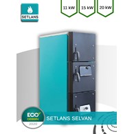 Kocioł zasypowy na drewno SELVAN 11kW SETLANS