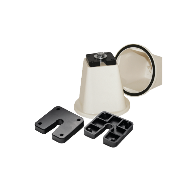 Podstawa stożkowa 0501SC ( cena za sztukę ) wysokość: 90mm, szerokość podstawy 105mm