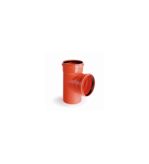 Trójnik kanalizacyjny pomarańczowy 200x200/45 PLASTIMEX