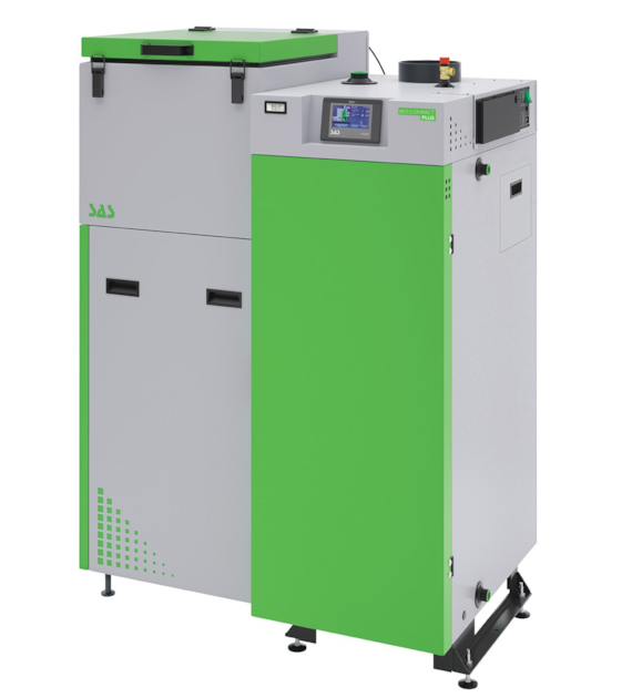 Kocioł BIO COMPACT PLUS 10kW LEWY TECH (podwyższony standard) SAS
