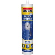 Silikon sanitarny BIAŁY 280ml SOUDAL