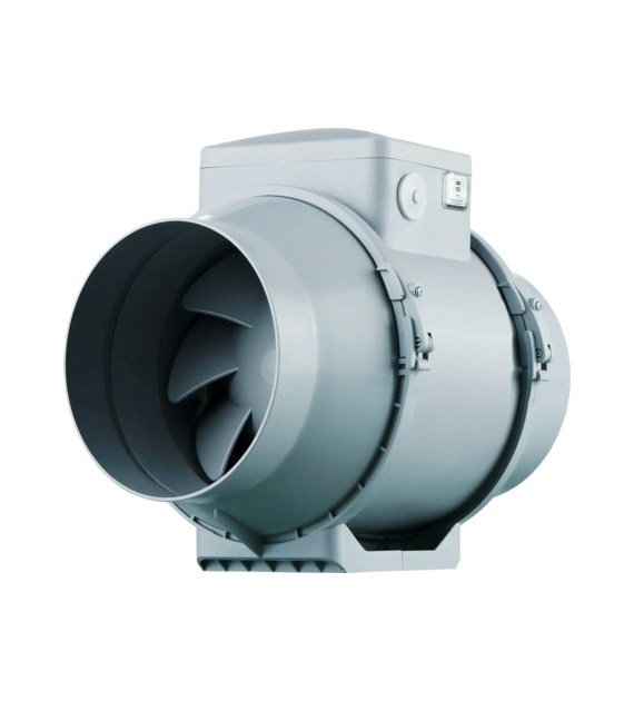 Wentylator kanałowy o przepływie mieszanym fi 150 mm, 565 m3/h, 230 V VENTS