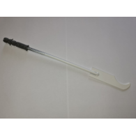 Wspornik grzejnika aluminiowego z kołkiem - długi 29cm