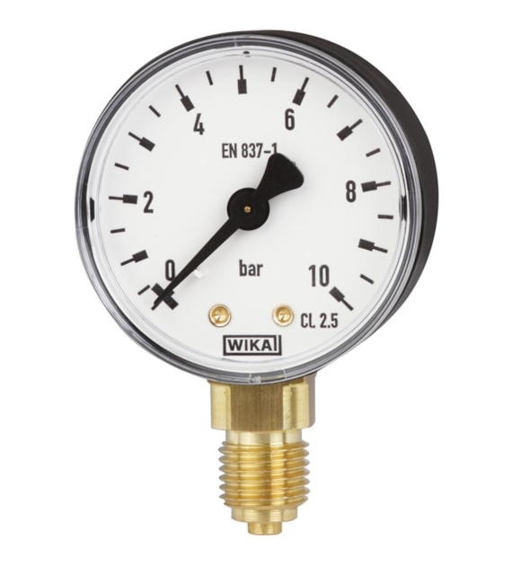 Manometr WIKA M 160 R 0,25 MPa (2,5 bar) M20x1.5 12228860
