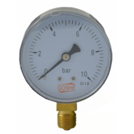 Manometr M 63 R 1,6 MPa ( 16 bar ) podejście od dołu 1/4  GOSHE