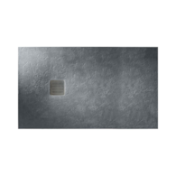TERRAN Brodzik prostokątny 1200 x 900 mm SYFON W KPL. SZARY ŁUPEK
