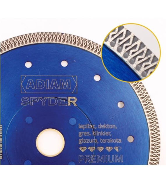 Tarcza spyder 115mm 22,2mm ADIAM