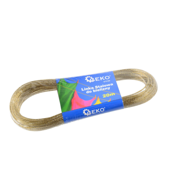 Linka stalowa do bielizny 2mm x 20m GEKO