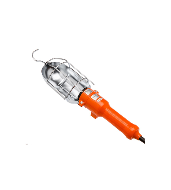 Lampa przenośna pomarańczowa 60W E-27