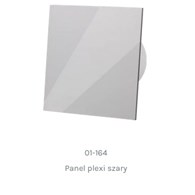 Panel plexi szary do wentylatorów dRim 100/125 airRoxy