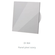 Panel plexi szary do wentylatorów dRim 100/125 airRoxy