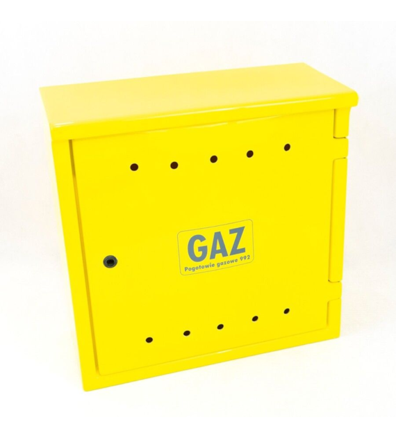 Szafka gazowa GDL 60/60/25 ŻÓŁTA